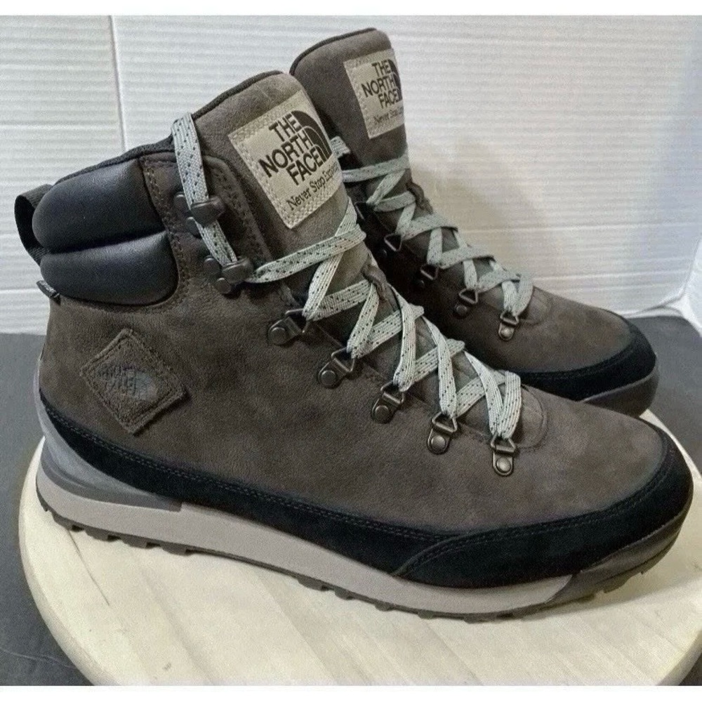 The North Face Men's 12 Back to Berkeley IV Leather WP Hiking Boots NEW! - Picture 4 of 8